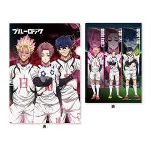 [Pre-order] Sae & Shidou & Aiku - Blue Lock Metallic Clear File vol.2