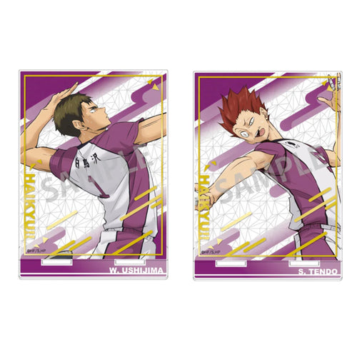 Bundle [Pre-order] Ushijima & Tendo - Haikyuu!! Foil Acrylic Stand