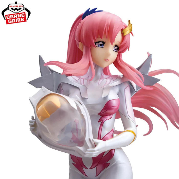 Lacus Clyne – Mobile Suit Gundam SEED Freedom Pilot Suit Pearl Color Ver. Glitter & Glamours Figure
