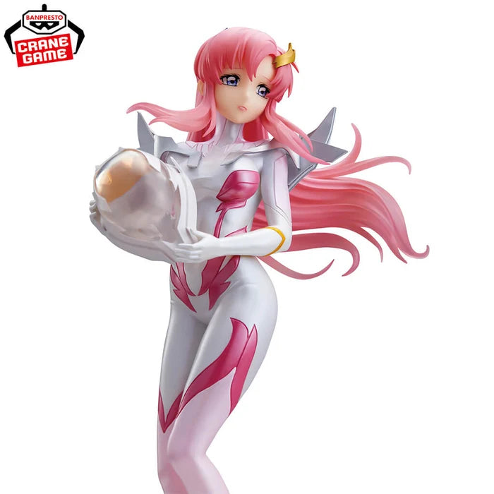 Lacus Clyne – Mobile Suit Gundam SEED Freedom Pilot Suit Pearl Color Ver. Glitter & Glamours Figure