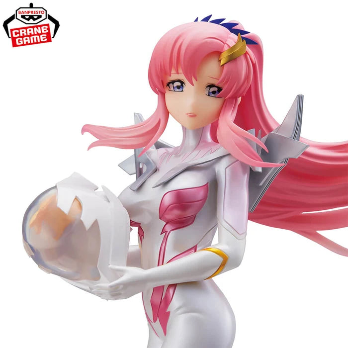 Lacus Clyne – Mobile Suit Gundam SEED Freedom Pilot Suit Pearl Color Ver. Glitter & Glamours Figure