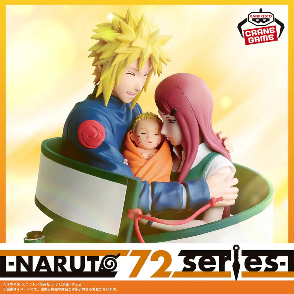 [Pre-order] Minato & Kushina & Naruto - Naruto Diorama 72 Series 53 Figure