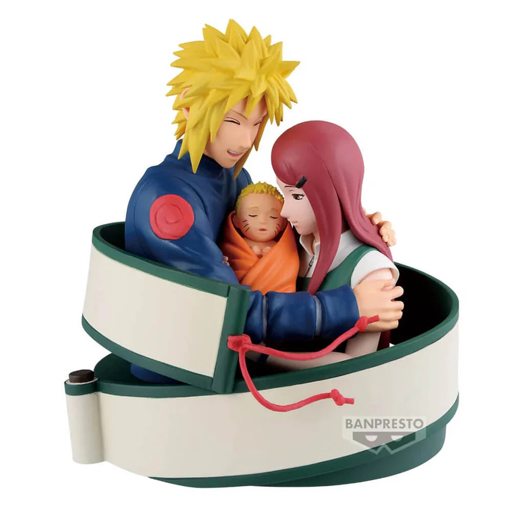 [Pre-order] Minato & Kushina & Naruto - Naruto Diorama 72 Series 53 Figure