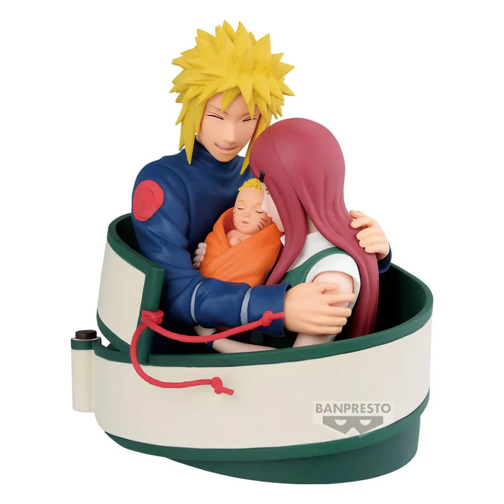 [Pre-order] Minato & Kushina & Naruto - Naruto Diorama 72 Series 53 Figure