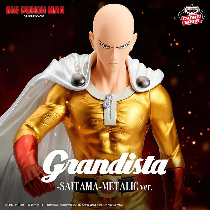 [Pre-order] Saitama (Metallic Color Ver.) - One Punch Man Grandista Figure