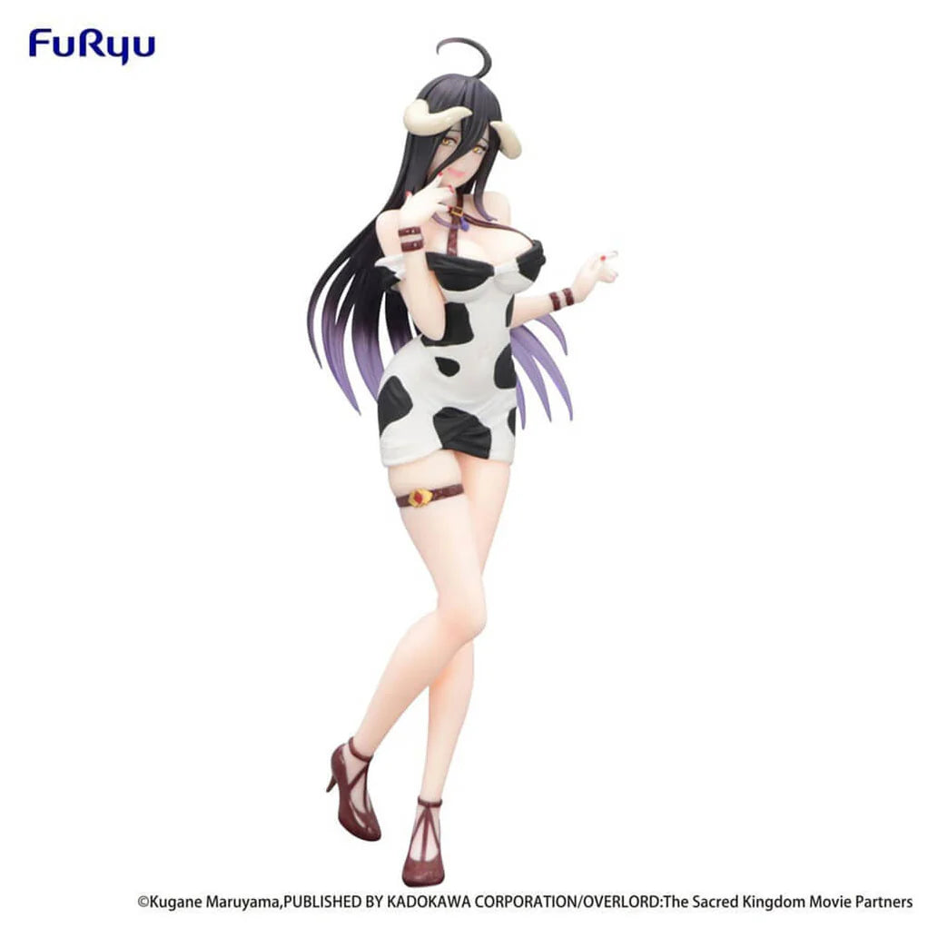 [Pre-order] Albedo (Mini Dress Cow Print Ver.) - Overlord Trio-Try-It Figure
