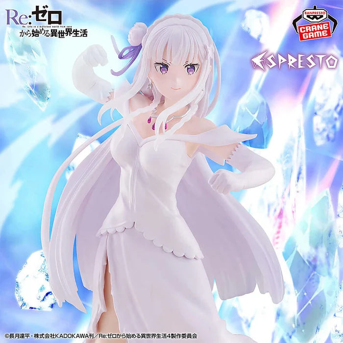 Emilia – Re:ZERO -Starting Life in Another World- Excite Motions Espresto Figure