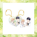 Love is an Illusion! - Superstar Heart Magnetic Keyring SET