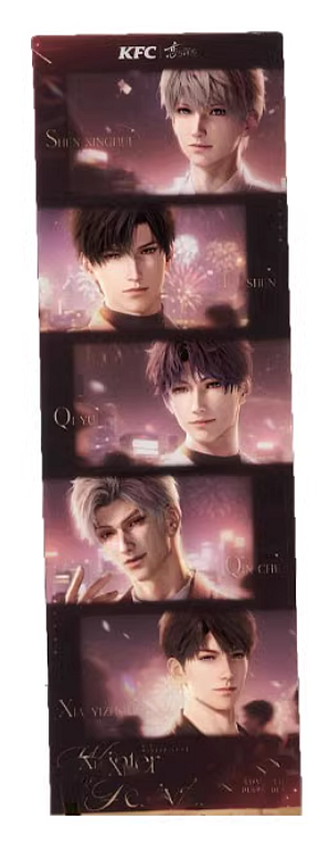 ~Exclusive~ [Pre-order] Love and Deepspace Official KFC Collaboration Film Strip