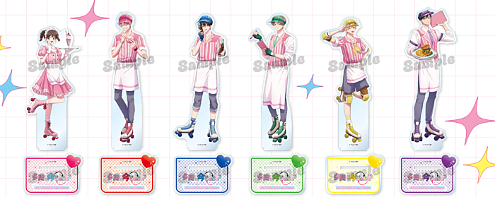 ~Exclusive~ [Pre-order] Tamon's B-Side x AMO CAFE in Diner BIG Acrylic Stand