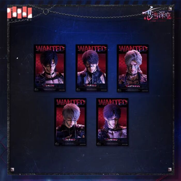 ~Exclusive~ [Pre-order] Love and Deepspace - Papergames Tomorrow’s Catch-22 Series PET WANTED Poster