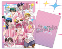 ~Exclusive~ [Pre-order] Tamon's B-Side x AMO CAFE in Diner A4 Clear File