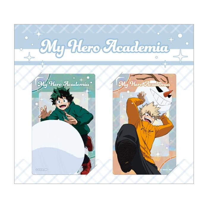 ~Exclusive~ [Pre-order] My Hero Academia TOHO Animation Jump Festa 2026 Holographic Clear Card Set Playing in Snow Ver.