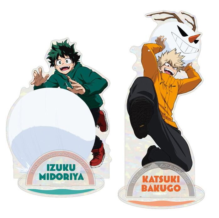 ~Exclusive~ [Pre-order] My Hero Academia TOHO Animation Jump Festa 2026 Holographic Acrylic Stand Playing in Snow Ver.