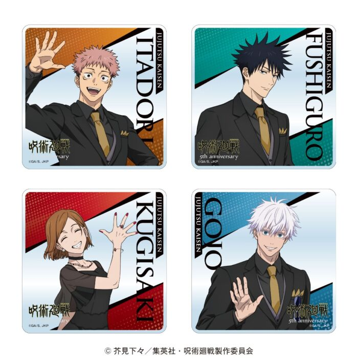 ~Exclusive~ [Pre-order] Jujutsu Kaisen 5th Anniversary POP UP SHOP in Marui Acrylic Coaster