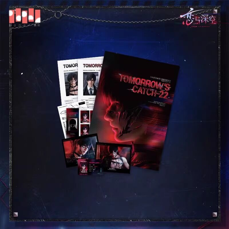 ~Exclusive~ [Pre-order] Love and Deepspace - Papergames Tomorrow’s Catch-22 Series Investigation File Photo Card Set