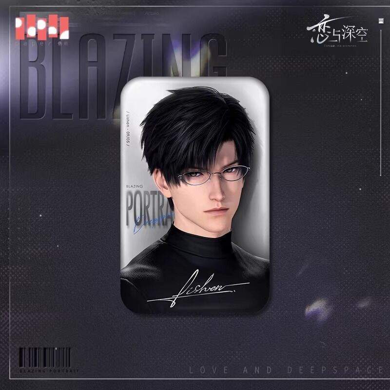 ~Exclusive~ [Pre-order] Love and Deepspace - Papergames Blaze Capture Series Square Can Badge