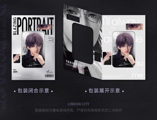 ~Exclusive~ [Pre-order] Love and Deepspace - Papergames Blaze Capture Series Square Can Badge