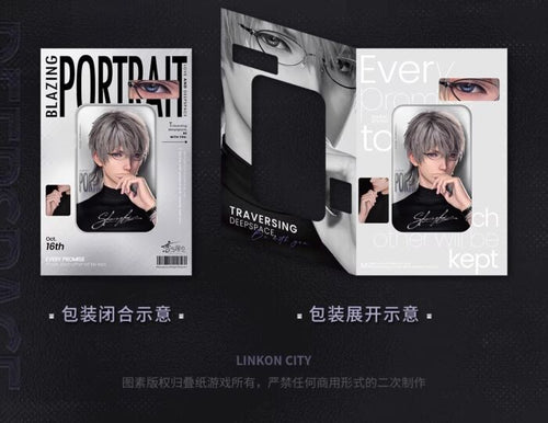 ~Exclusive~ [Pre-order] Love and Deepspace - Papergames Blaze Capture Series Square Can Badge