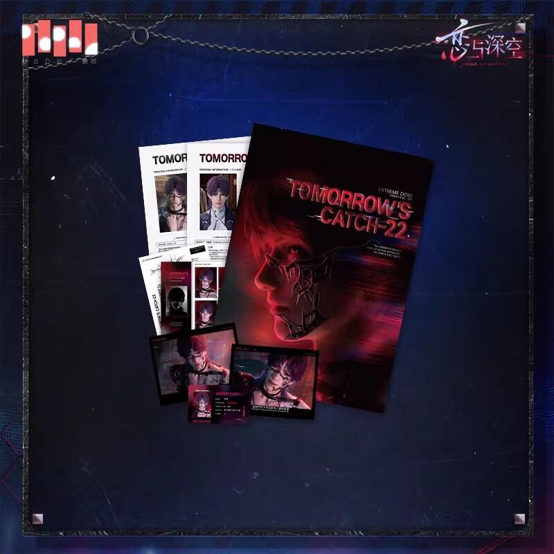 ~Exclusive~ [Pre-order] Love and Deepspace - Papergames Tomorrow’s Catch-22 Series Investigation File Photo Card Set