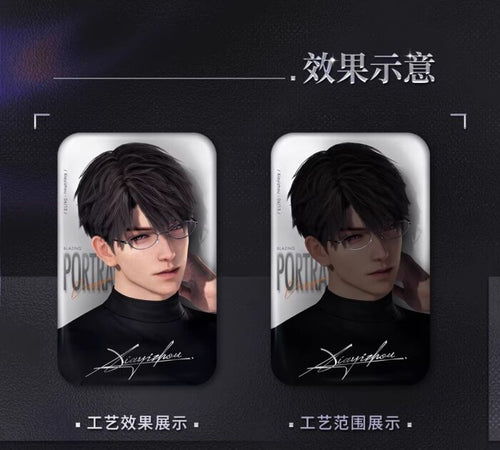 ~Exclusive~ [Pre-order] Love and Deepspace - Papergames Blaze Capture Series Square Can Badge